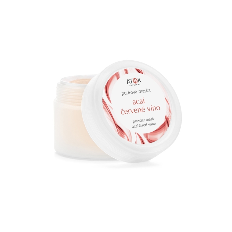 Pudermaske Acai – Rotwein