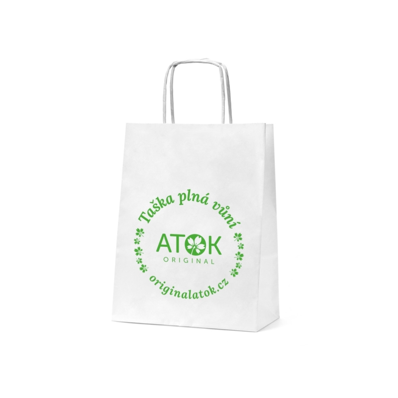 Papiertüte mit Logo M