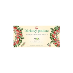 Geschenkgutschein für Original ATOK-Kosmetikprodukte im Wert von 20€