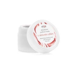 Puder Detox Maske mit Aktivkohle