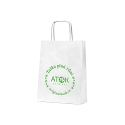 Papiertüte mit Logo S